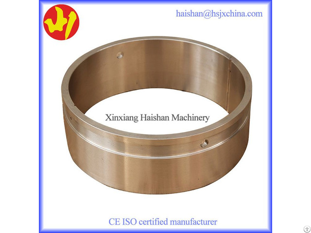 Fine Finish Bronze Excavator Pin Bushing Pc200 Pc300 Pc400