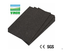 10mm Rubber Shock Damping Floor Mats School Running Track For Gym