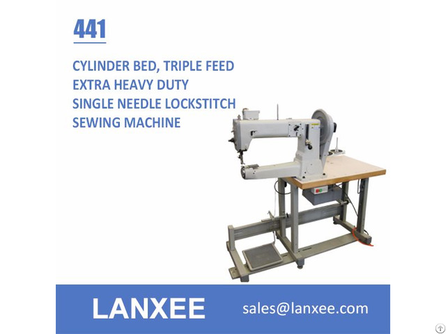 Lanxee 441 Industrial Cylinder Bed Heavy Duty Sewing Machine