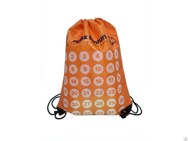 Polyester Drawstring Dports Backpack Gym Bag