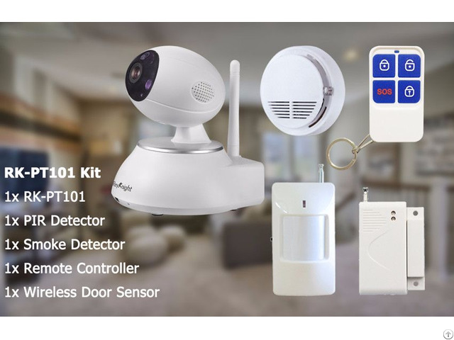 Reyknight 720p Pan Tilt Wifi Robot Ip Camera Kit