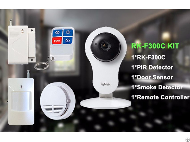 720p Wifi Home Use Smart Camera Kit