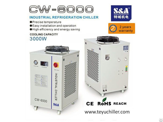 S And A Water Chiller For Cooling Plasma Torch In Welding Machine