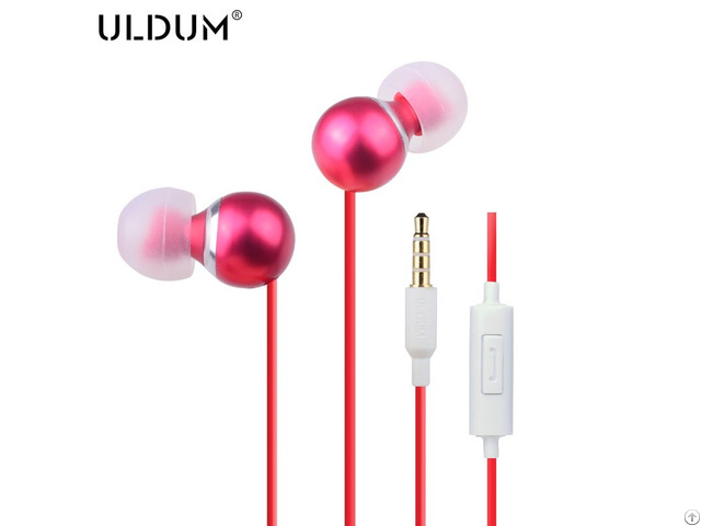 Cherry Shape 3 5mm Plug Stereo Deep Bass Earbuds Handfree Cheap Earphone For Android Cellphone