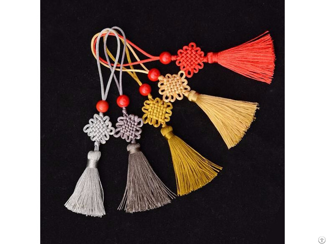 Colorful Knitting Tassels