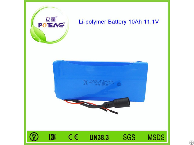 Li Polymer Type 8570179 10ah 12v Lithium Ion Rc Toy Battery