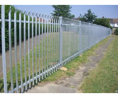 Galvanized Palisade Fence