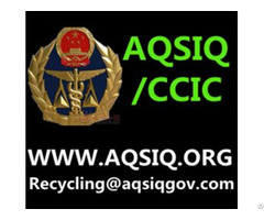 Register China Aqsiq For Waste Mateirals