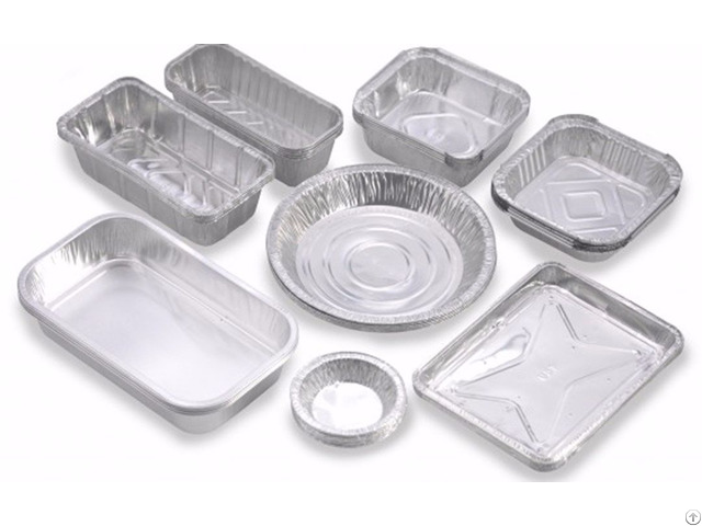 Aluminum Foil Container For Food Packaging