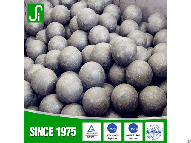 Forged Grinding Steel Ball For Mining Cement Factory Power Plant