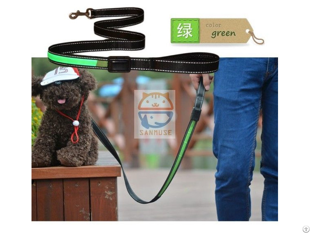 Hot Sale New Pet Products Solar Usb Led Collar Leash