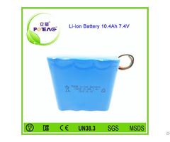 Wholesale Price 10 4ah 7 4v Portable Li Ion Battery Pack