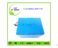 2s10p 18650 7 4v 20000mah Li Ion Battery Pack