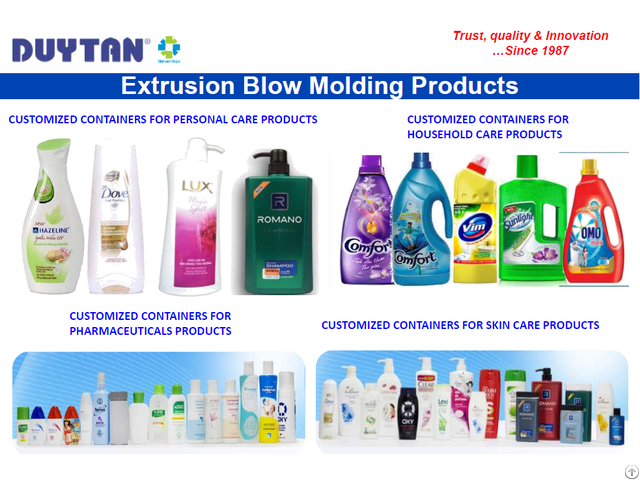 Plastic Packaging Bottles Duy Tan Plastics Vietnam