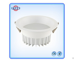 New Round White Aluminum Led Downlight Lamp Shell