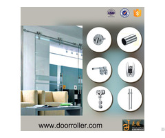 Modern Heavy Duty Stainless Steel Barn Door Hardware