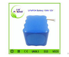 Rechargeable 26650 Lifepo4 Battery 12v 10ah For Control Monitor