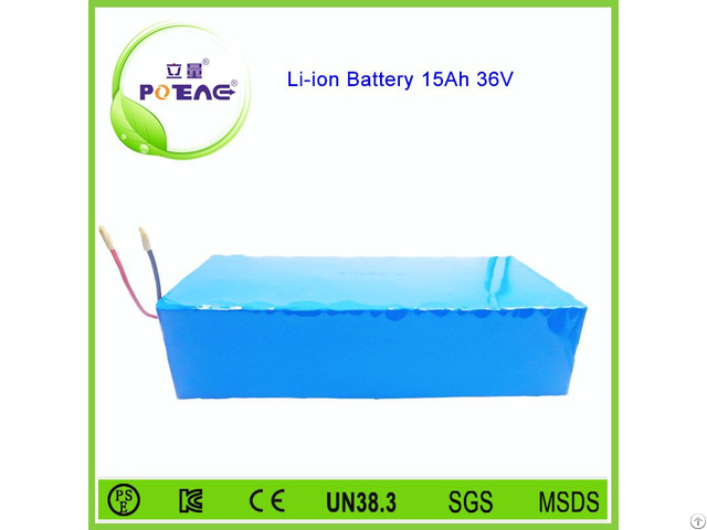 15ah 36v Solar Lithium Ion Battery With Msds Un38 3 Certification