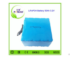 Lifepo4 Type 3 2v 50ah 26650 Rechargeable Li Ion Battery