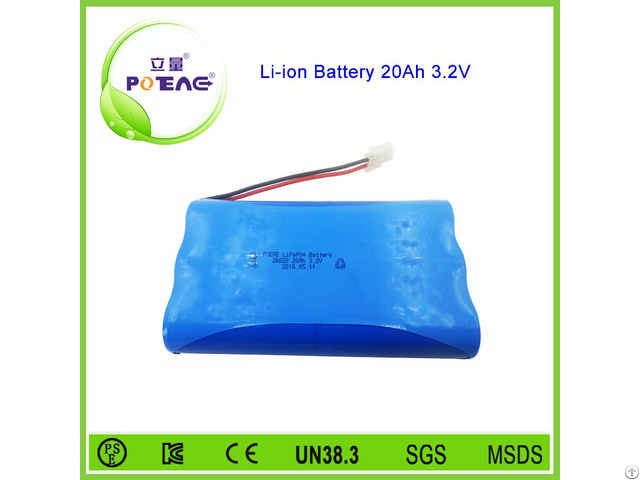 1s6p 3 2v 20ah Lifepo4 Electric Cycle Battery Pack