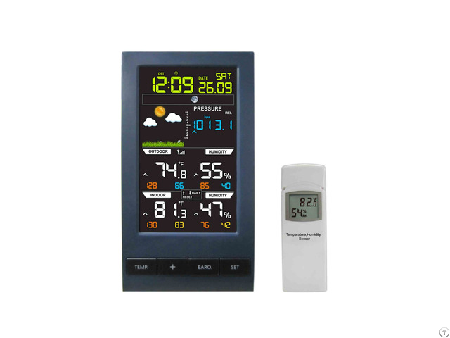 New Weather Station Color Display Thermometer Hygrometer