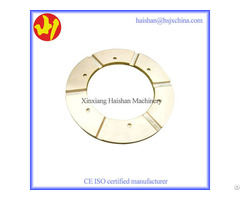 Fine Finish Copper Alloy Thrust Bearing Plate