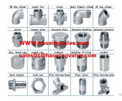 Stainless Steel 304 316 Din Jis Ansi Threads Pipe Fittings Tee Union Elbow Socket Nipple Cap