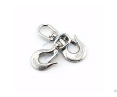 Safety Crane Stainless Steel Swivel Eye Hook