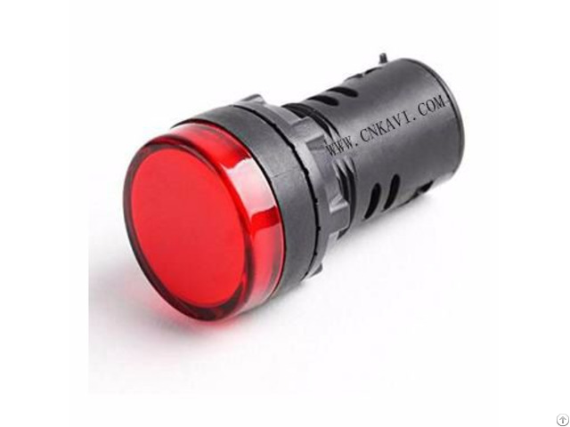 Signal Light Led Pilot Lamp Indicator Ad26b-22d Red