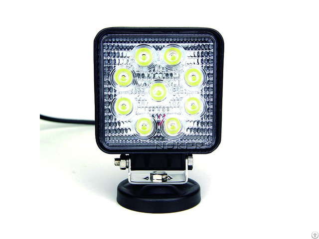 Nokpro 27w Square Led Work Light For Offroad Truck Suv N342 27s