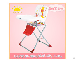 Baby High Chair For Restaurant Oem Factory Supply Foldinng And Adjustable Dinningchair Wholesale