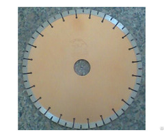 Silver Brazed Split Teeth Blade For Granite