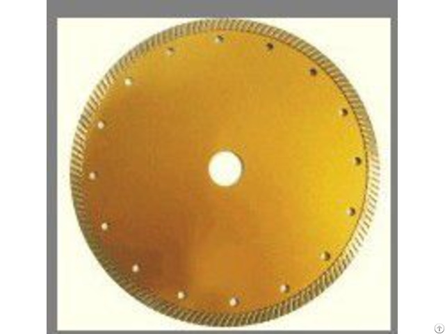 Hot Pressed Narrow Teeth Turbo Diamond Blade Big Size