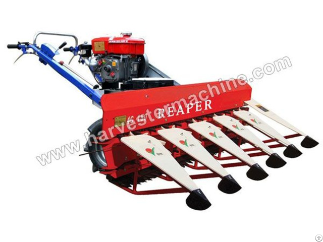 Mini Reaper For Wheat Rice Soybean Reed Harvesting