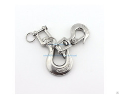 Swivel Sling Hook With Latch Industrial Grade Lifting Rigging Hardware Forged