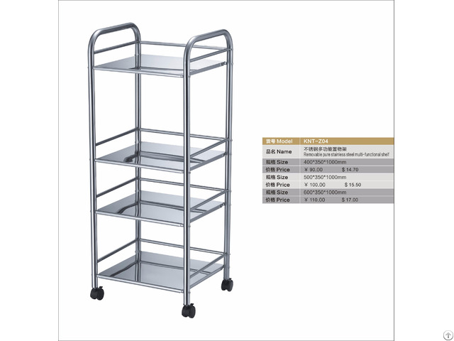 Multi Layer Stainless Steel Shelf