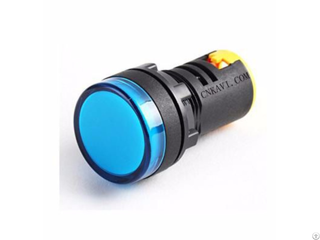 Signal Light Led Pilot Lamp Indicator Ad26b-22d Blue