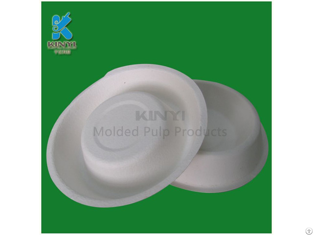 Biodegradable Waterproof Molded Pulp Dog Bowls Wholesale