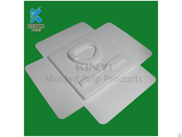 Biodegradable Fiber Paper Pulp Packaging Boxes Wholesale