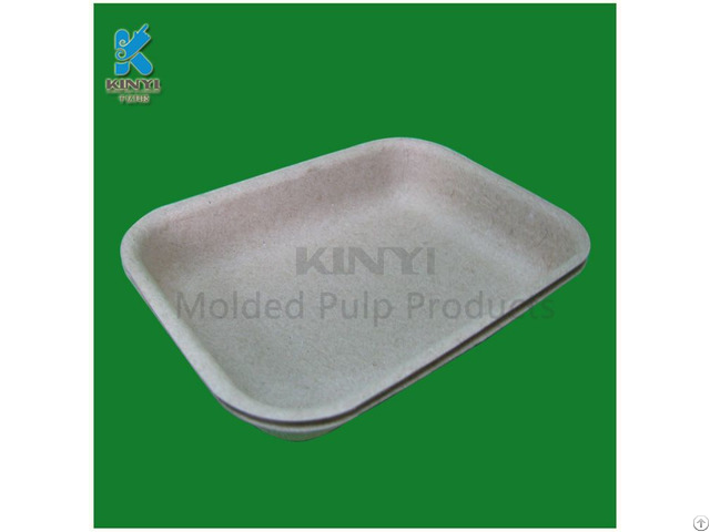 Eco Friendly Pulp Molded Disposable Fruit Trays Wholesale