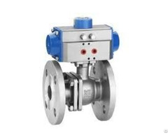 2pc Stainless Steel Pneumatic Ball Valves