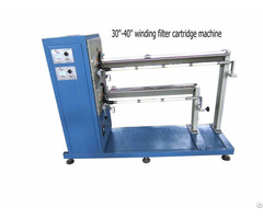 Pp Yarn Winding Filter Cartridge Making Machine