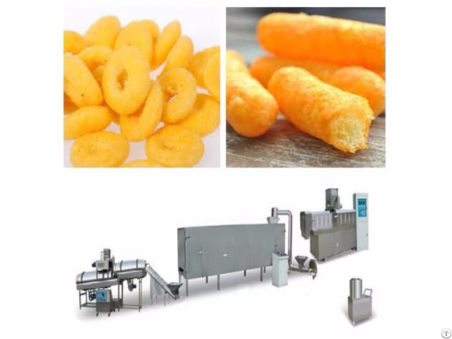 Popular Corn Filling Puffed Snack Making Machine