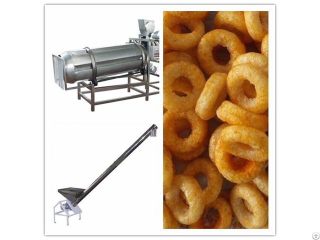 Stainless Steel Corn Puff Snack Making Machine