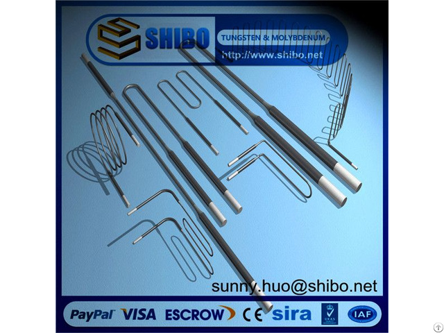 Super Mosi2 Molybdenum Disilicide Heating Element