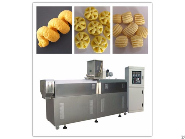 Stainless Steel Material Puffed Snack Machine