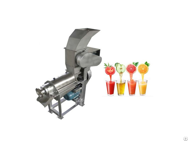 Industrial Screw Type Fruits And Vegetables Juice Making Machine