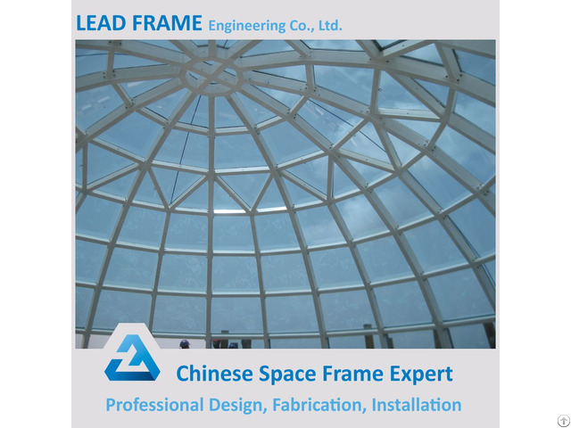 Large Space Frame Skylight Dome Made In China