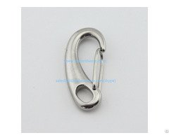 Grade 304 316 Stainless Steel Egg Shaped Mini Snap Hook 50mm 70mm 100mm