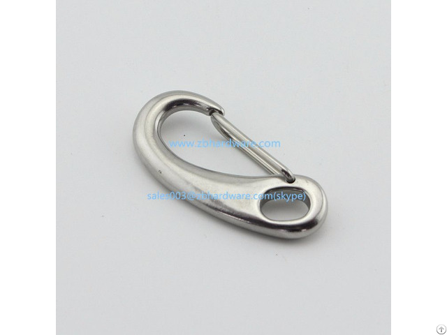 Stainless Steel Egg Shape Snap Hook